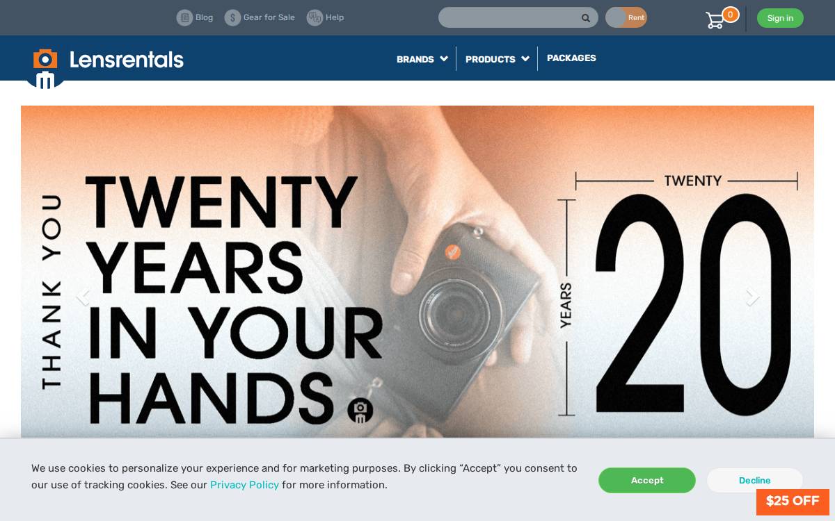 ATS Rentals website preview
