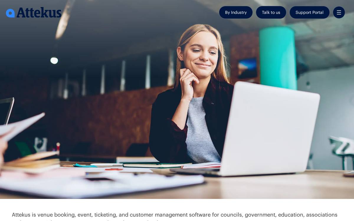 Attekus website preview