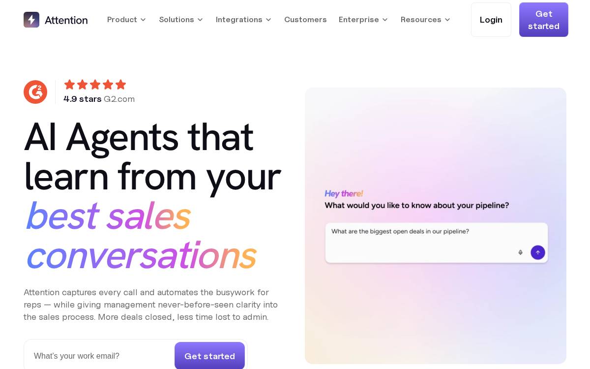 Attention website preview