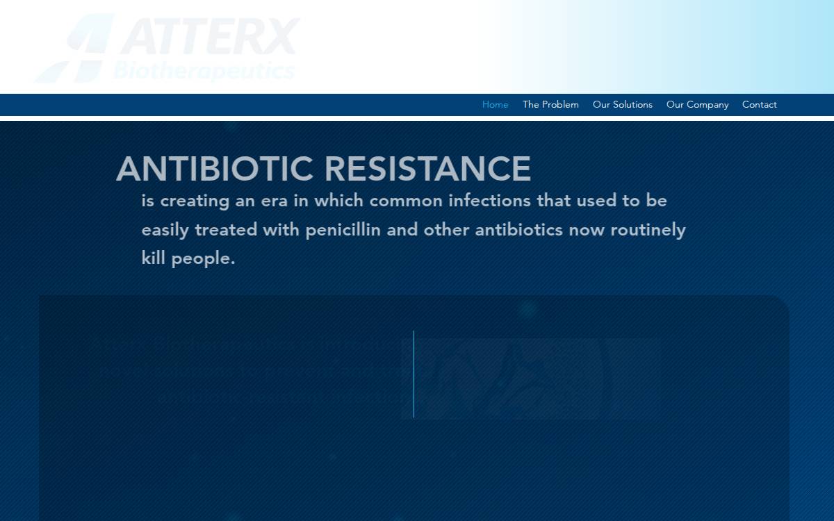 Atterx website preview