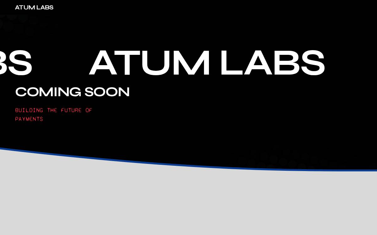 Atum website preview