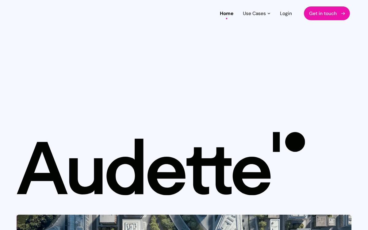 Audette-Logomark-Hot-pink website preview