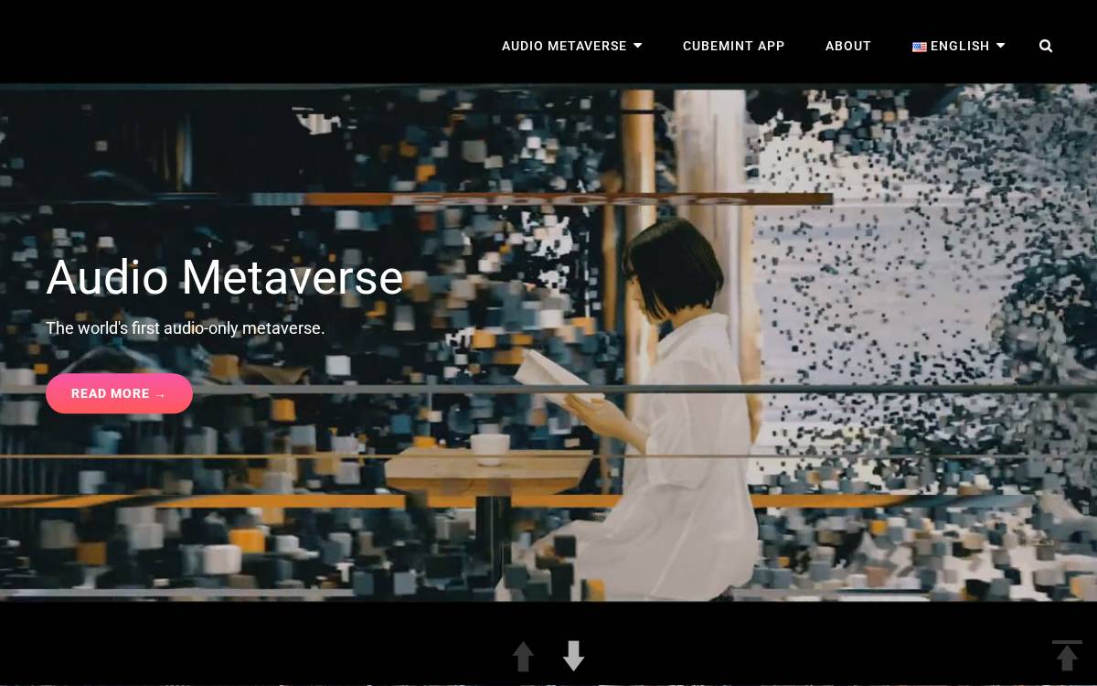 AUDIO METAVERSE, INC. website preview