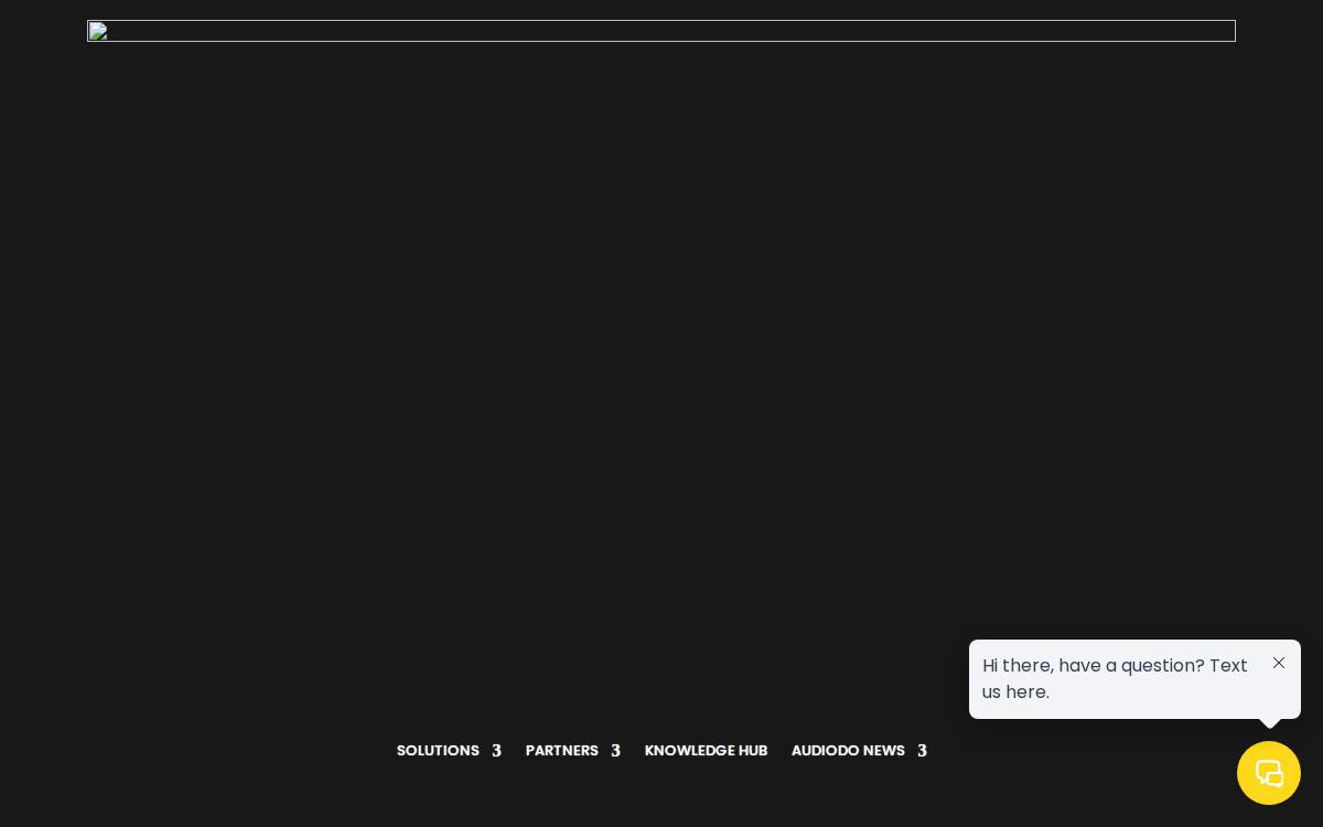 Audiodo website preview
