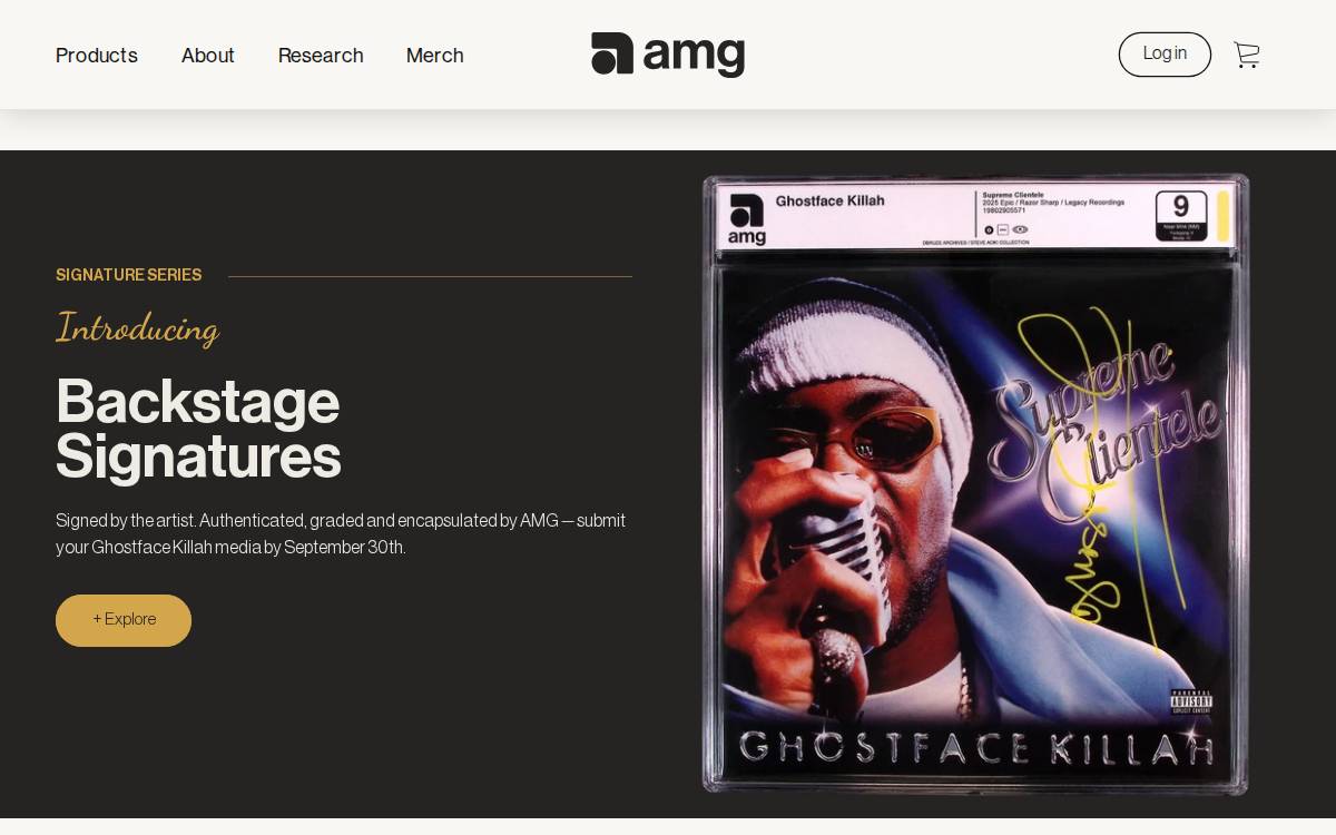 Audiomediagrading website preview