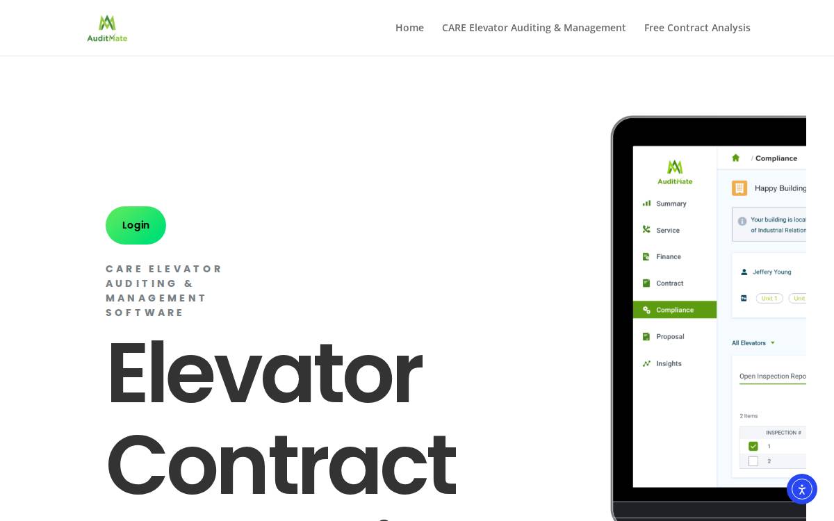 Auditmate website preview
