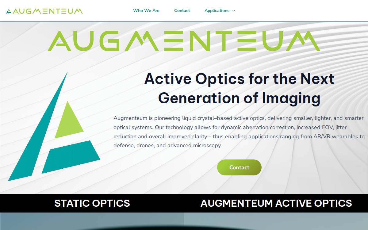 Augmenteum website preview