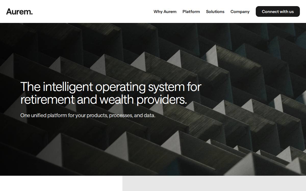 Aurem website preview
