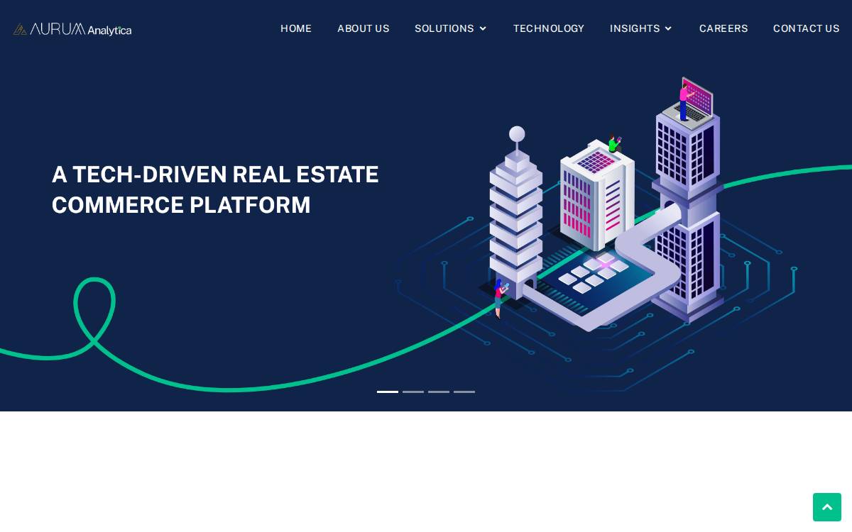 Aurum Analytica website preview