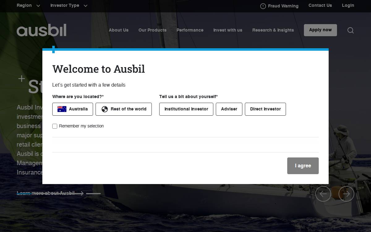 Ausbil website preview