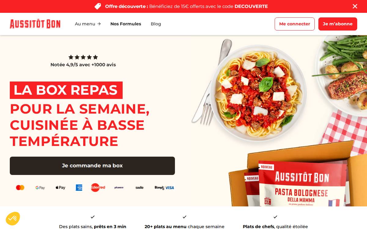 Aussitotbon website preview