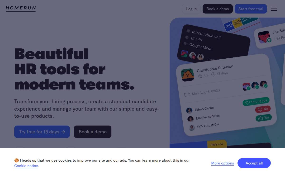 Autheos website preview