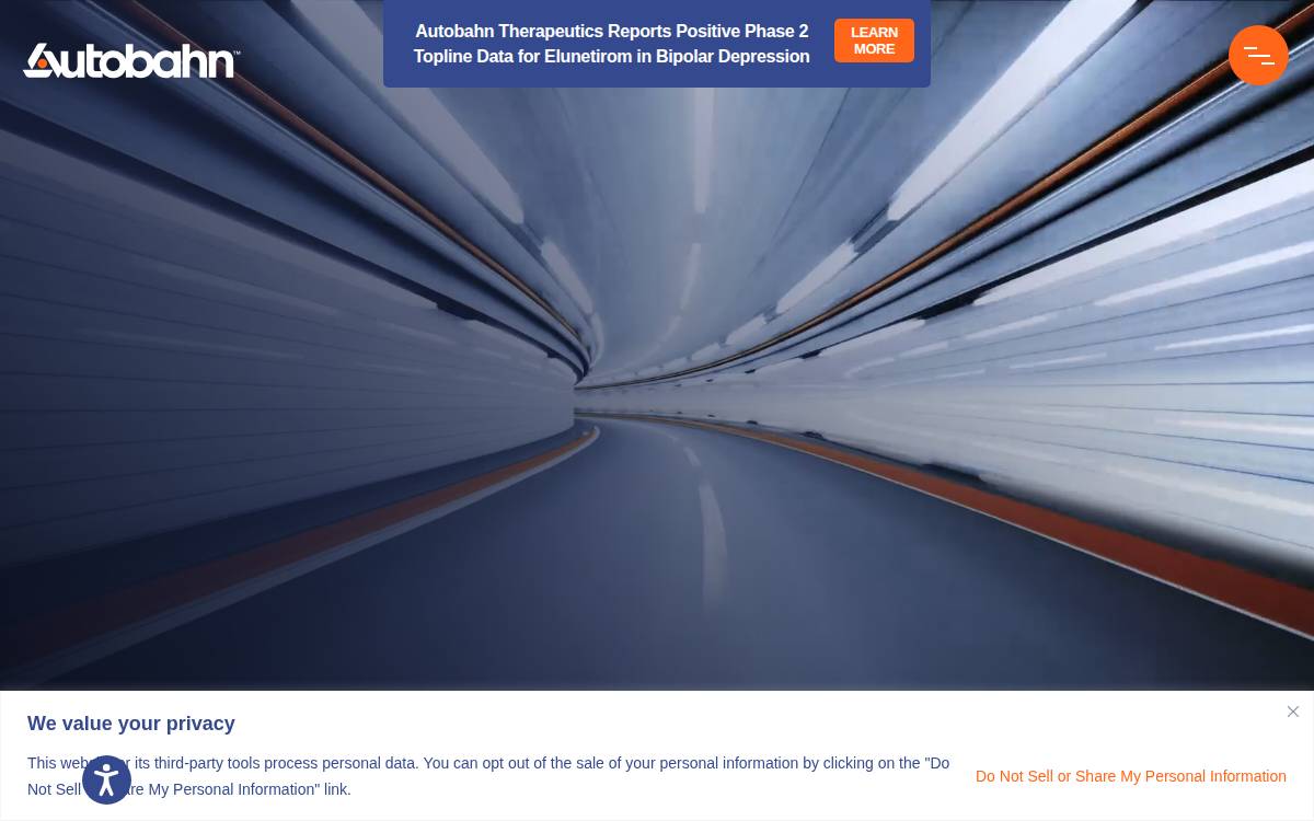Autobahn Therapeutics, Inc. website preview