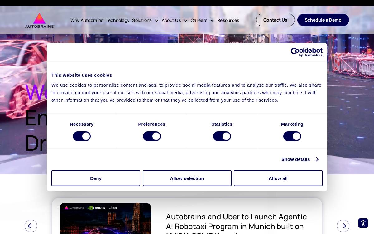 Autobrains website preview