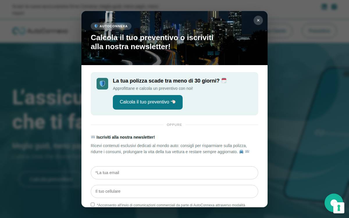 Autoconnexa website preview