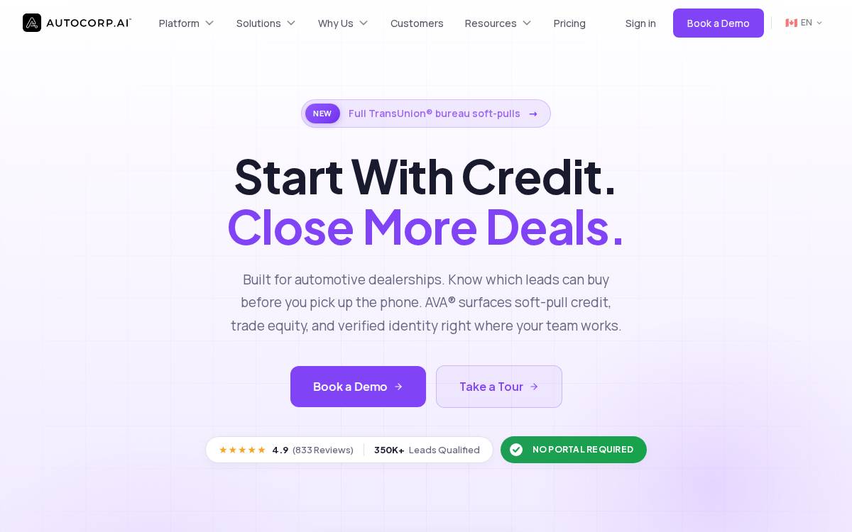 Autocorp website preview