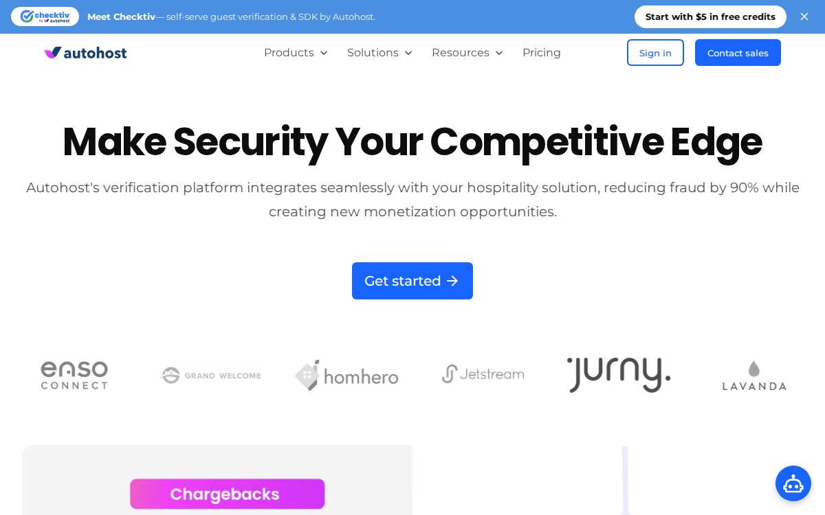 Autohost website preview