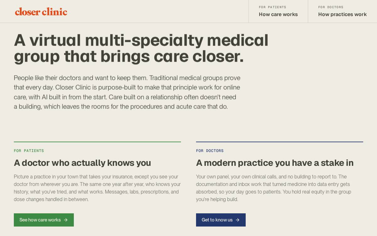 Automate Clinic website preview