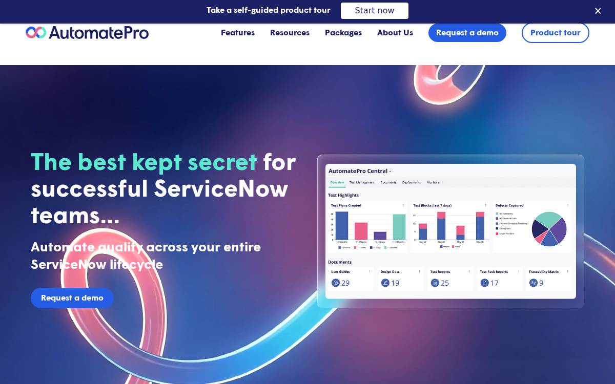 AutomatePro website preview