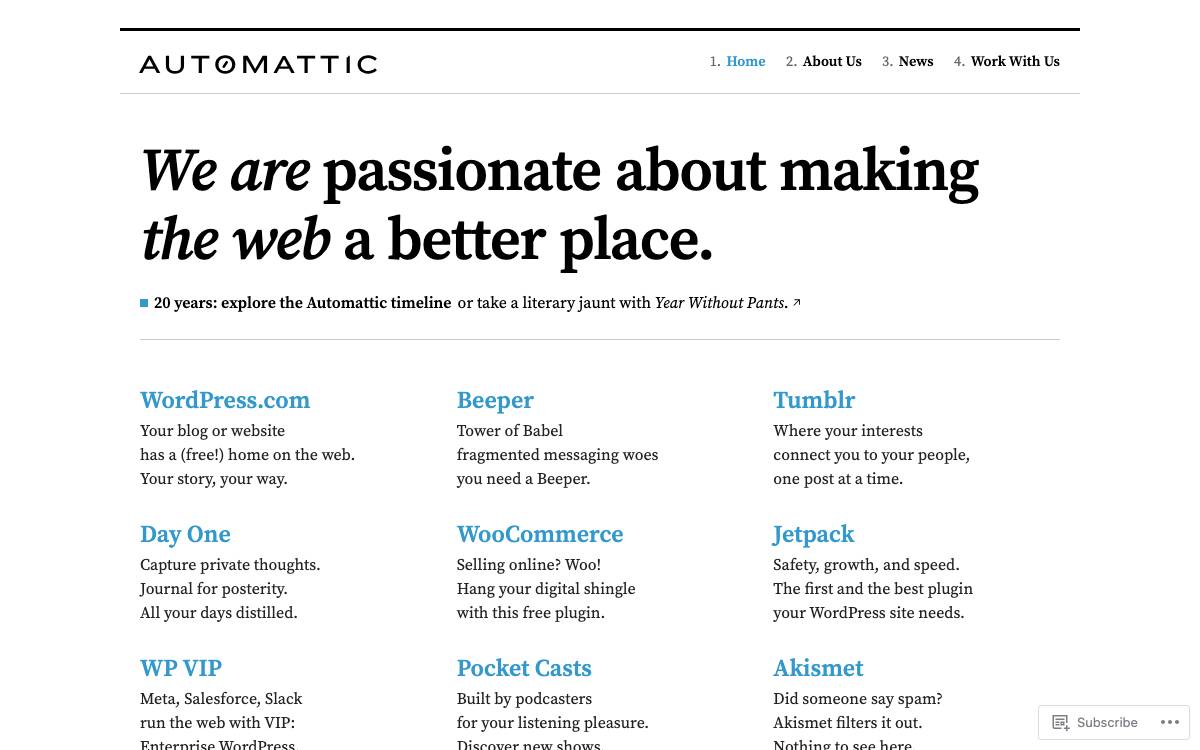 Automatic website preview