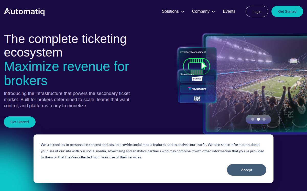 Automatiq website preview