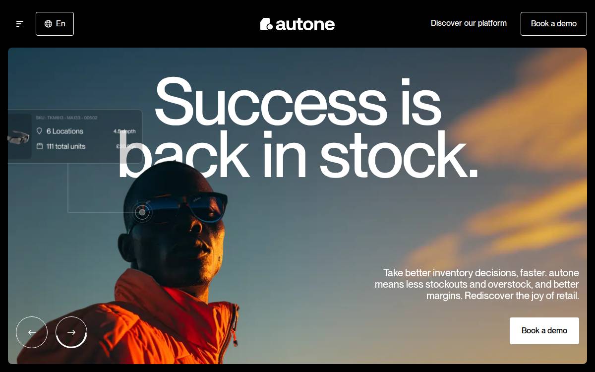 autone website preview