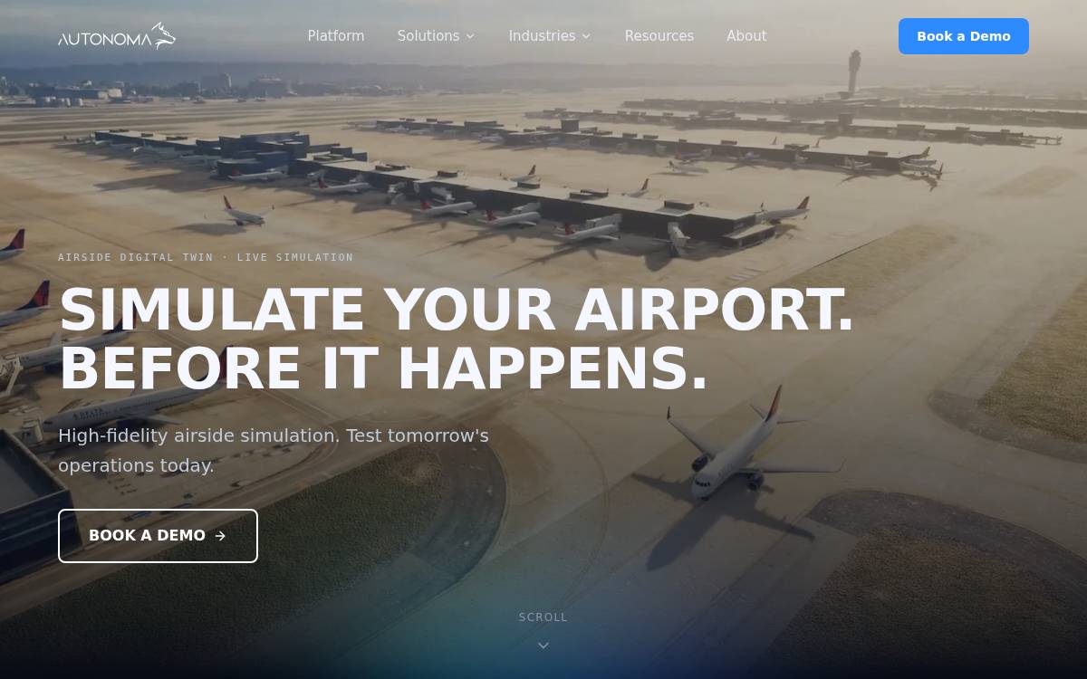 Autonoma website preview