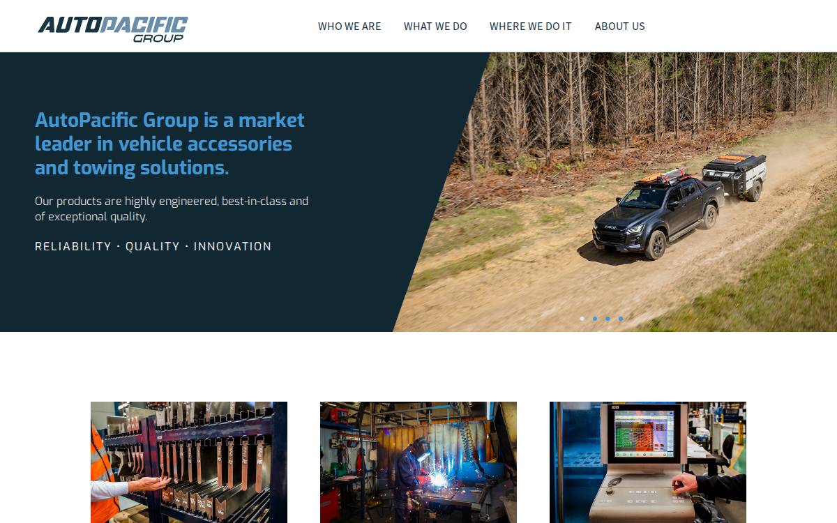 Autopacificgroup website preview