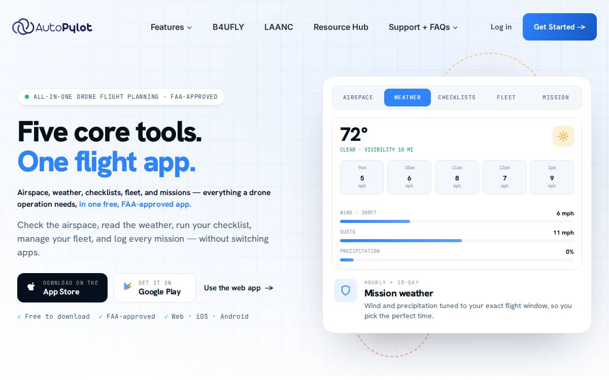 AutoPylot website preview