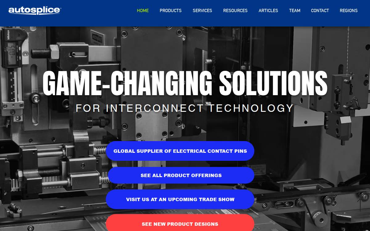 Autosplice website preview