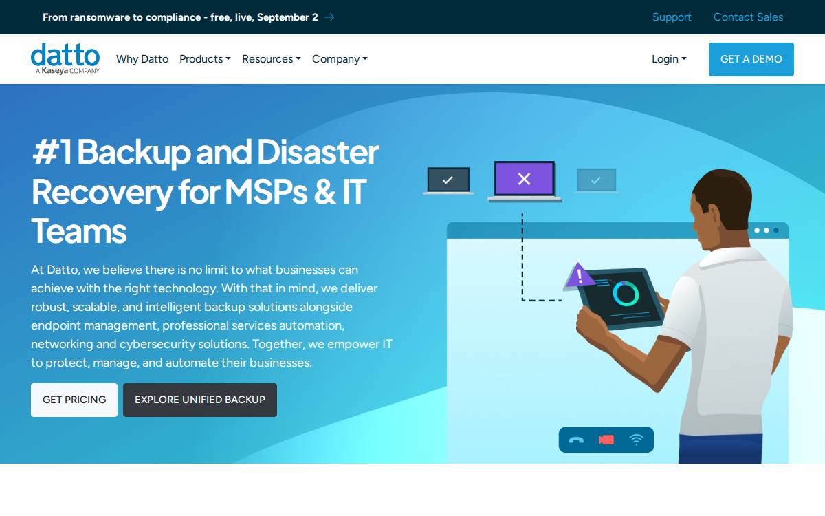 Autotask, Inc. website preview