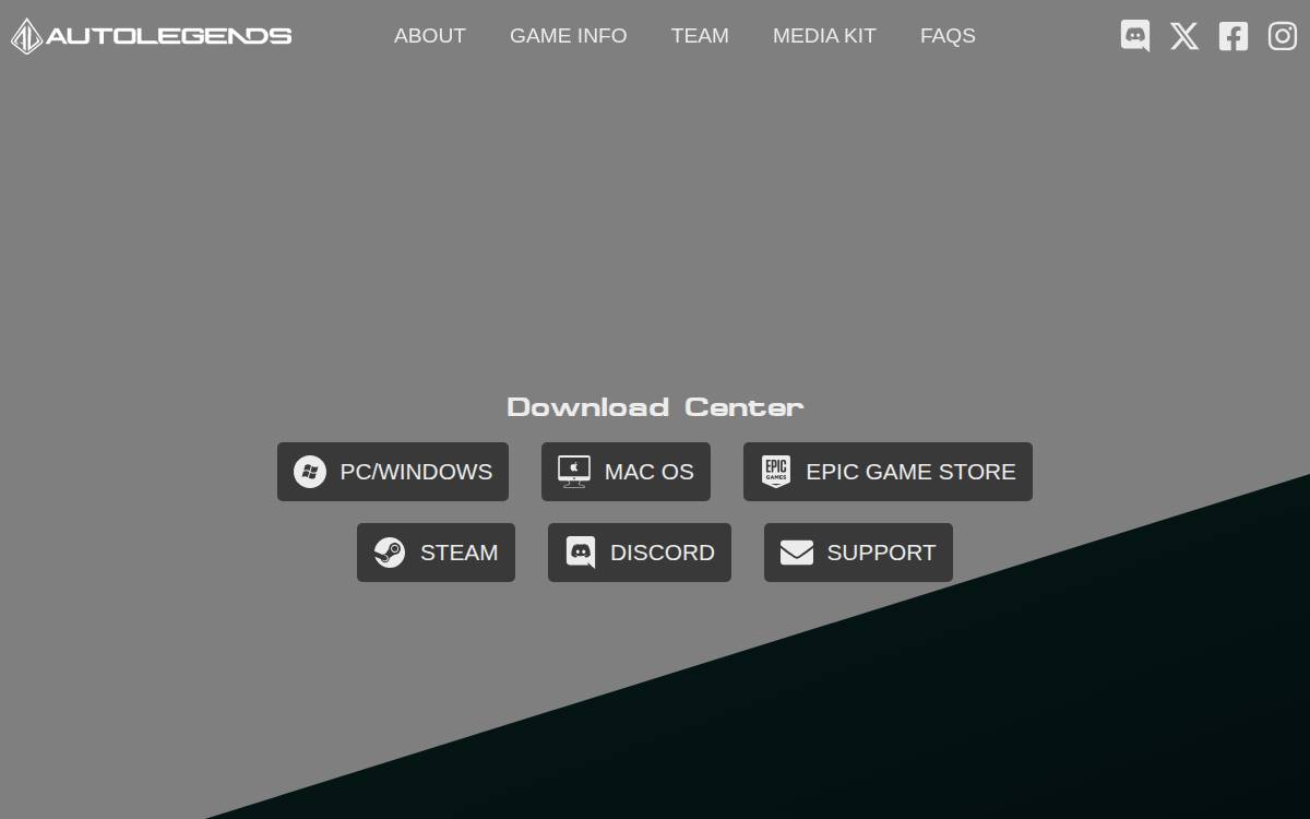 Autoverse Studios website preview