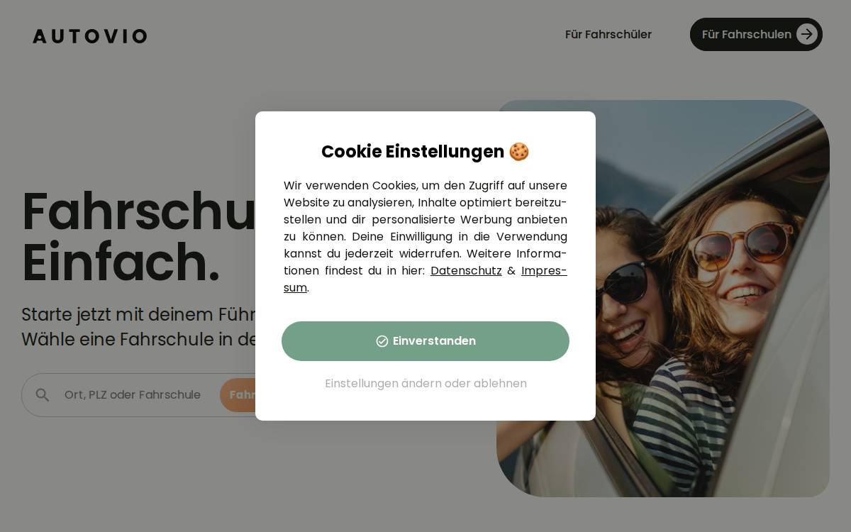 Autovio website preview