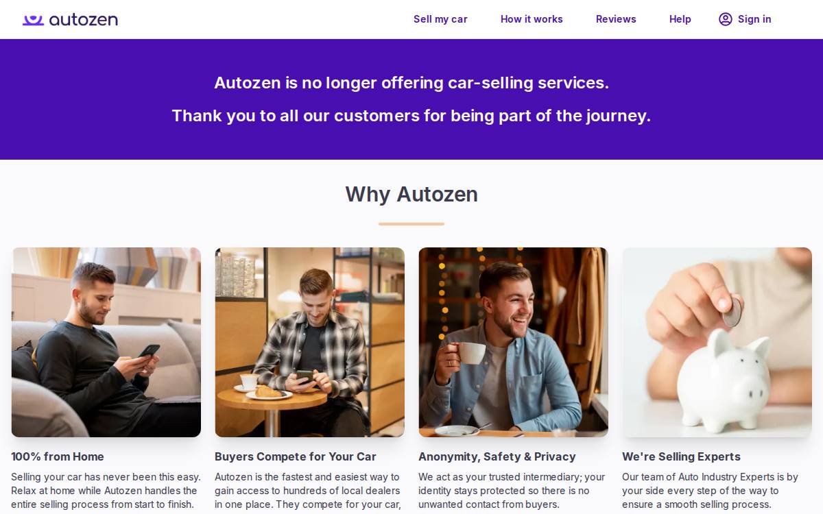 Autozen website preview