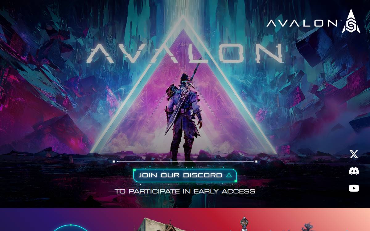 Avalon website preview