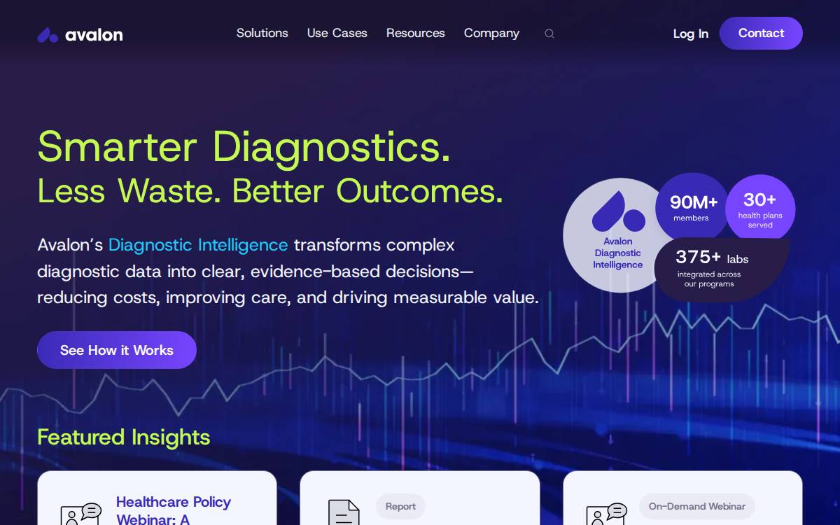Avalon website preview