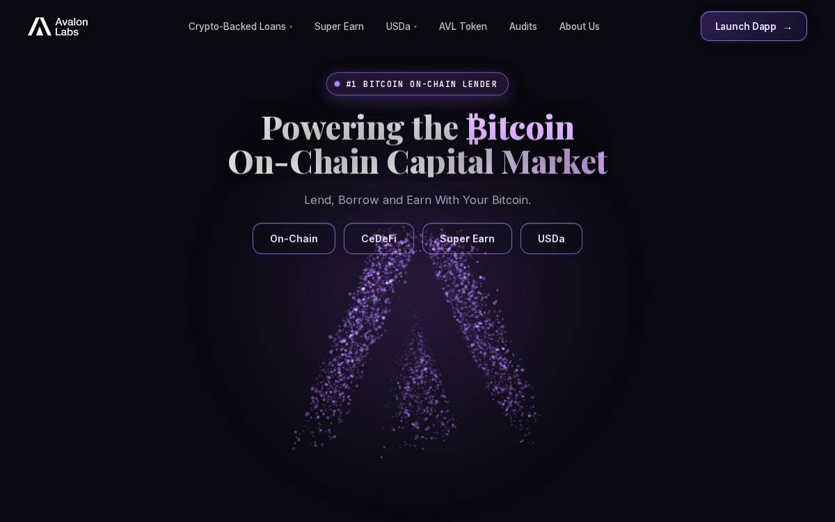 Avalonfinance website preview