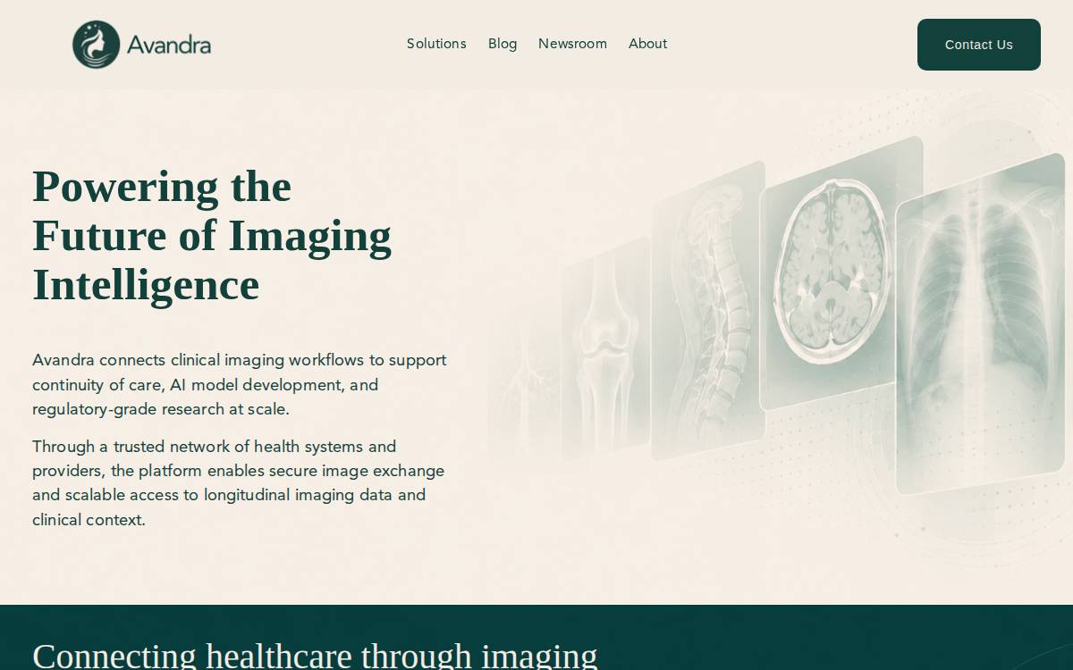 Avandra website preview