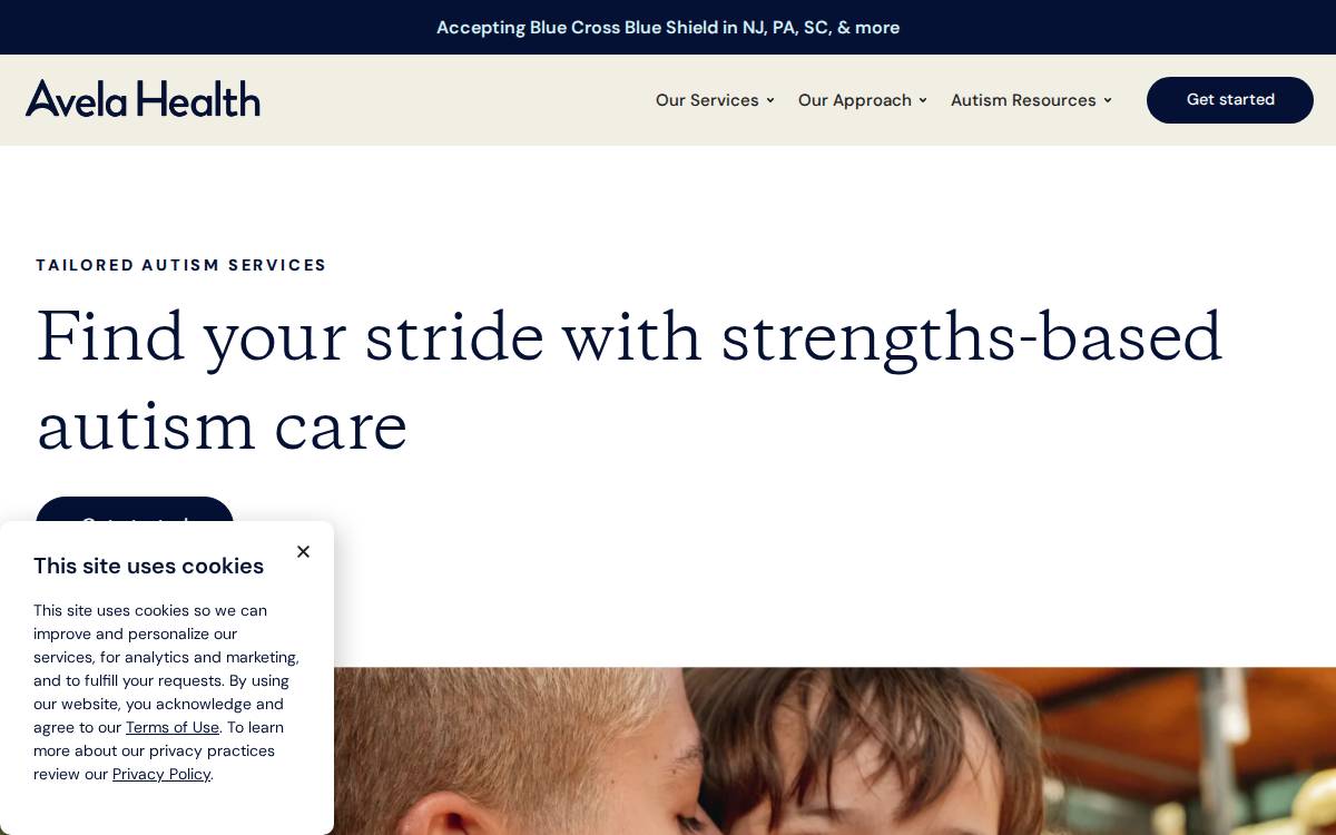 Avela Health website preview