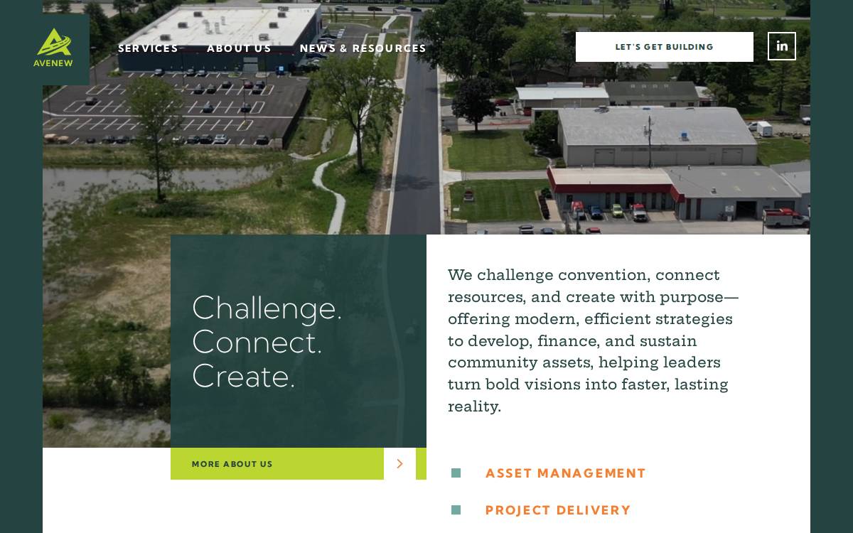 Avenew website preview