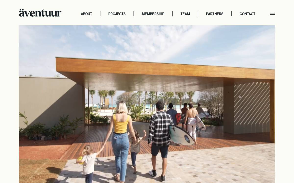 Aventuur website preview