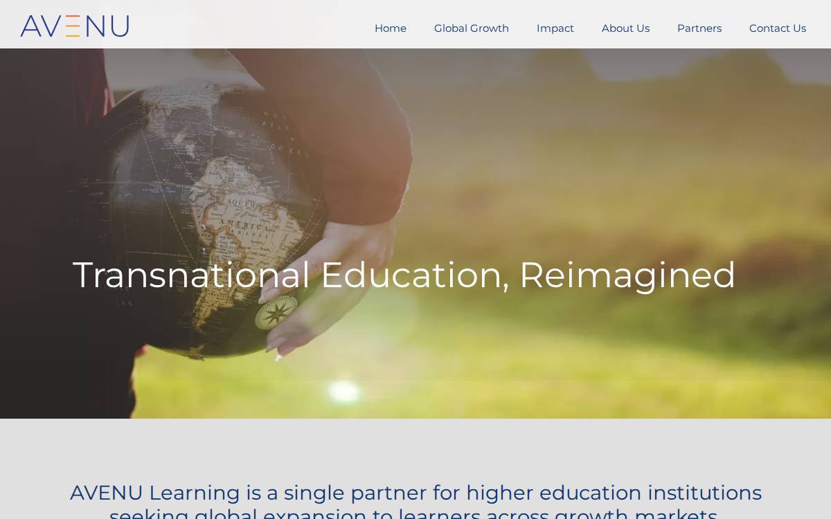 Avenu website preview
