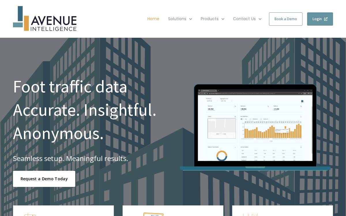 Avenue Intelligence website preview