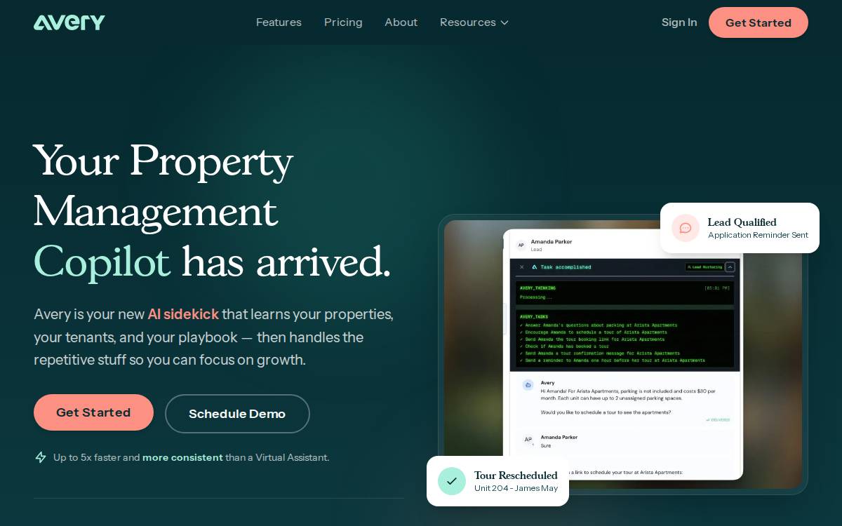 AveryIQ website preview
