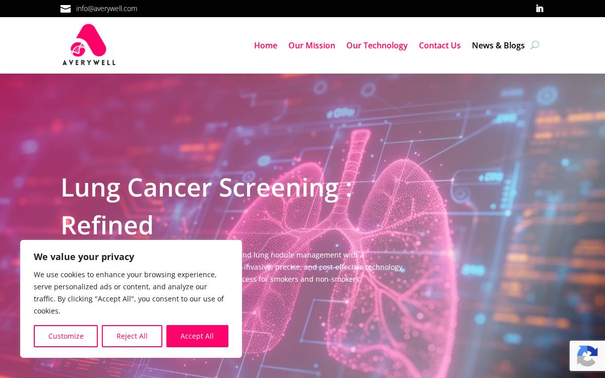 Averywell website preview