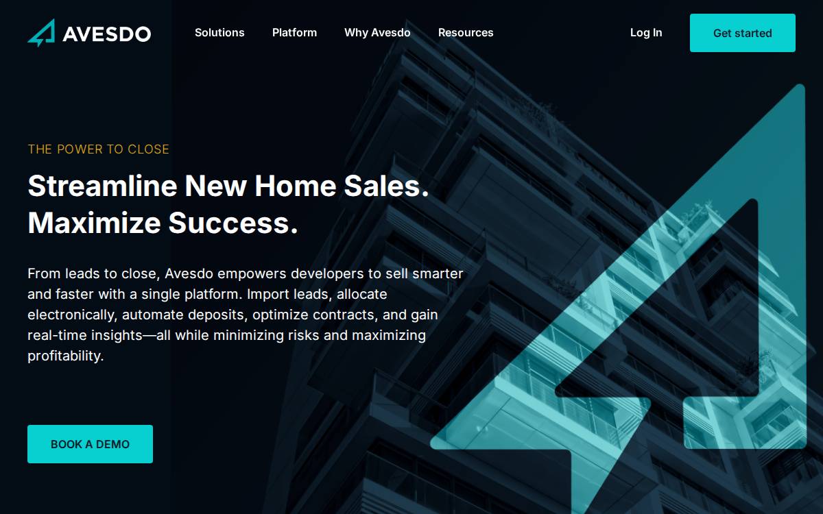 Avesdo website preview