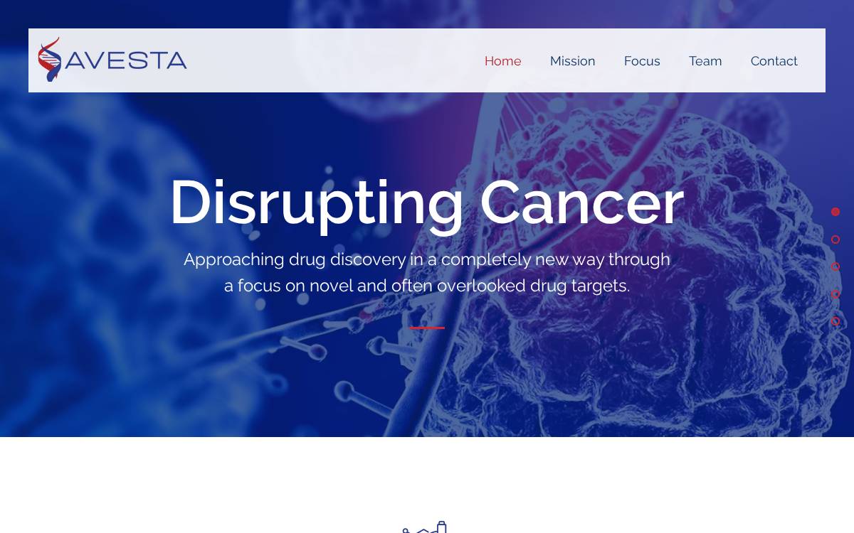 Avesta76 website preview