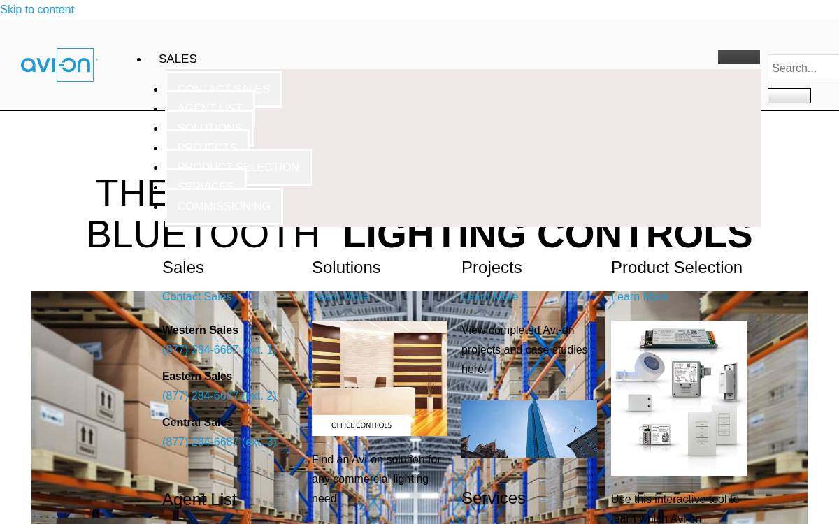 Avi-on Labs website preview