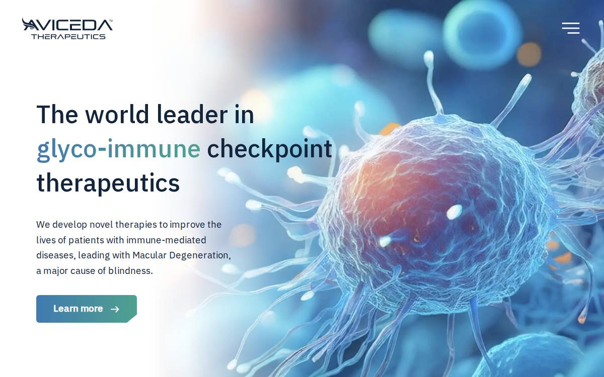 Avicedarx website preview