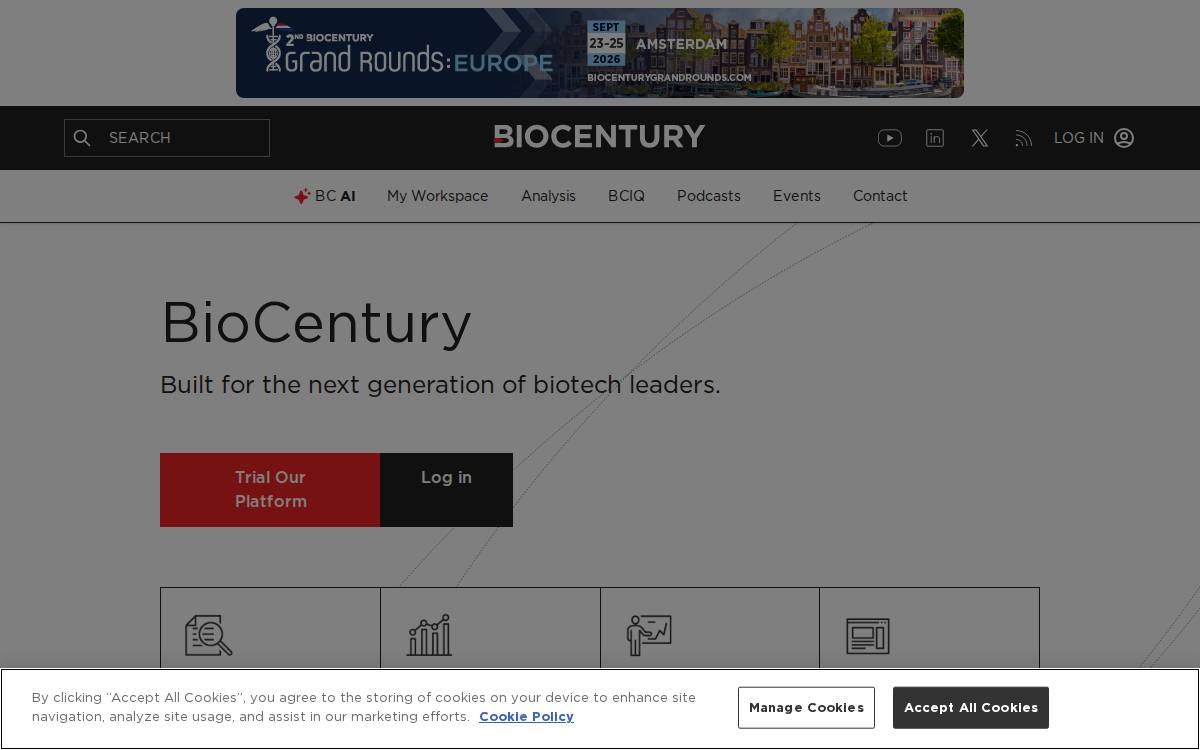 Avicenna Biosciences website preview